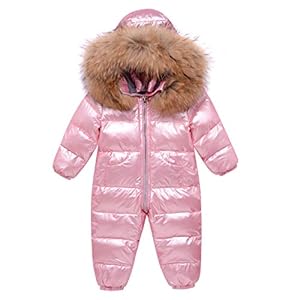 Baby Snowsuit Winter Romper Donsjack Jongens Meisjes Dikke Lange Mouw Rits Jumpsuit Warme Outfits Donsjack Overjas…