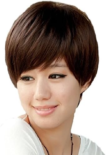 Amazon Co Jp Yoshiya ボーイッシュな ゆめかわいい ショート ウィッグ ゆるふわ カール 茶髪 コスプレ にも 並行輸入品 服 ファッション小物