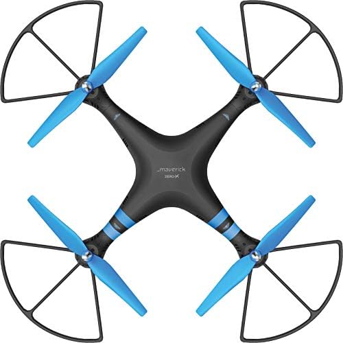 Zero X Zero X Maverick Drone Zero X Maverick Drone 1080p Full Hd Gps Wifi Drone Black Blue Zero X Maverick Drones Multirotors Amazon Com Au