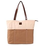 Tom Clovers Women's Casual Canvas Tote Bag Shoulder Bag Handbag Purse Weekend Bag Beach Bag Tote