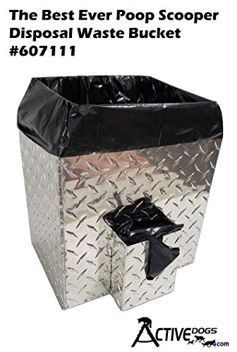 Activedogs Hundekotschaufel – Robuste Aluminium-Schaufel Mit Zähnen | Langlebig, Made In USA