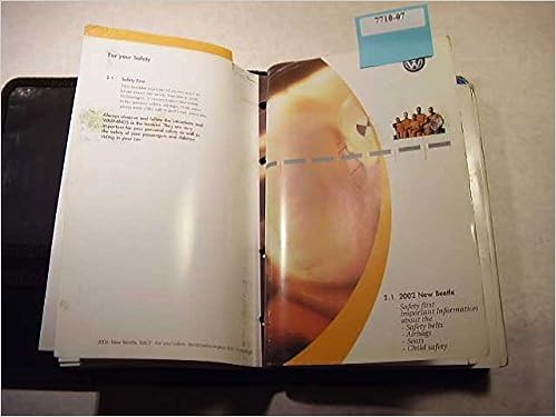 2002 Volkswagen New Beetle Owner S Manual Volkswagen Amazon Com Books