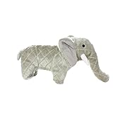 Mighty Ellie Elephant Safari Dog Toy, Gray