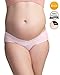Kindred Bravely Under The Bump Maternity Underwear/Pregnancy Panties - Bikini 3 Pack (Medium, Assorted)