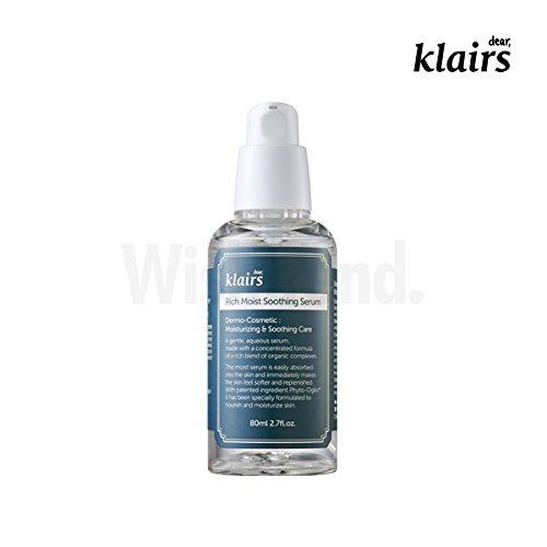 [KLAIRS] Rich Moist Soothing Serum, facial moisturizer, essence, serum, 80ml