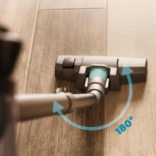 Scopa elettrica con cavo Conga Thunderbrush 560 Neo. 600 W, 2 in 1, Tecnologia ciclonica, Filtro ad alta efficienza, Raggio d’azione 6 m, Include 2 accessori, Cavo 4,5m — foto 5 di 8