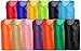 American Challenge Soccer Sports Scrimmage Training Vest Jersey for Kids, Youth and Adult (Neon Orange, 10 Pack Adult)