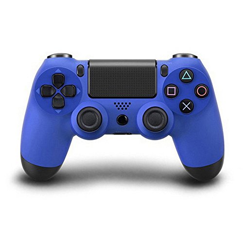 Aoile Bluetooth Wireless Controller for PS4 Vibration Joystick Gamepad PS4 Game Controller (Blue)