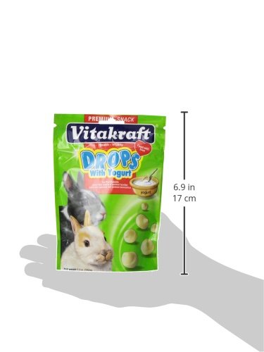 Vitakraft Rabbit Yogurt Drops Treat, 5.3 Ounce Pouch