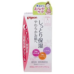 Pigeon body massage cream pump type 250g