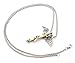 Xusamss Mens Punk Titanium Steel Dragon Sword Wing Pendant Necklaces