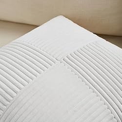 Fancy Homi 2 Packs White Euro Decorative Throw