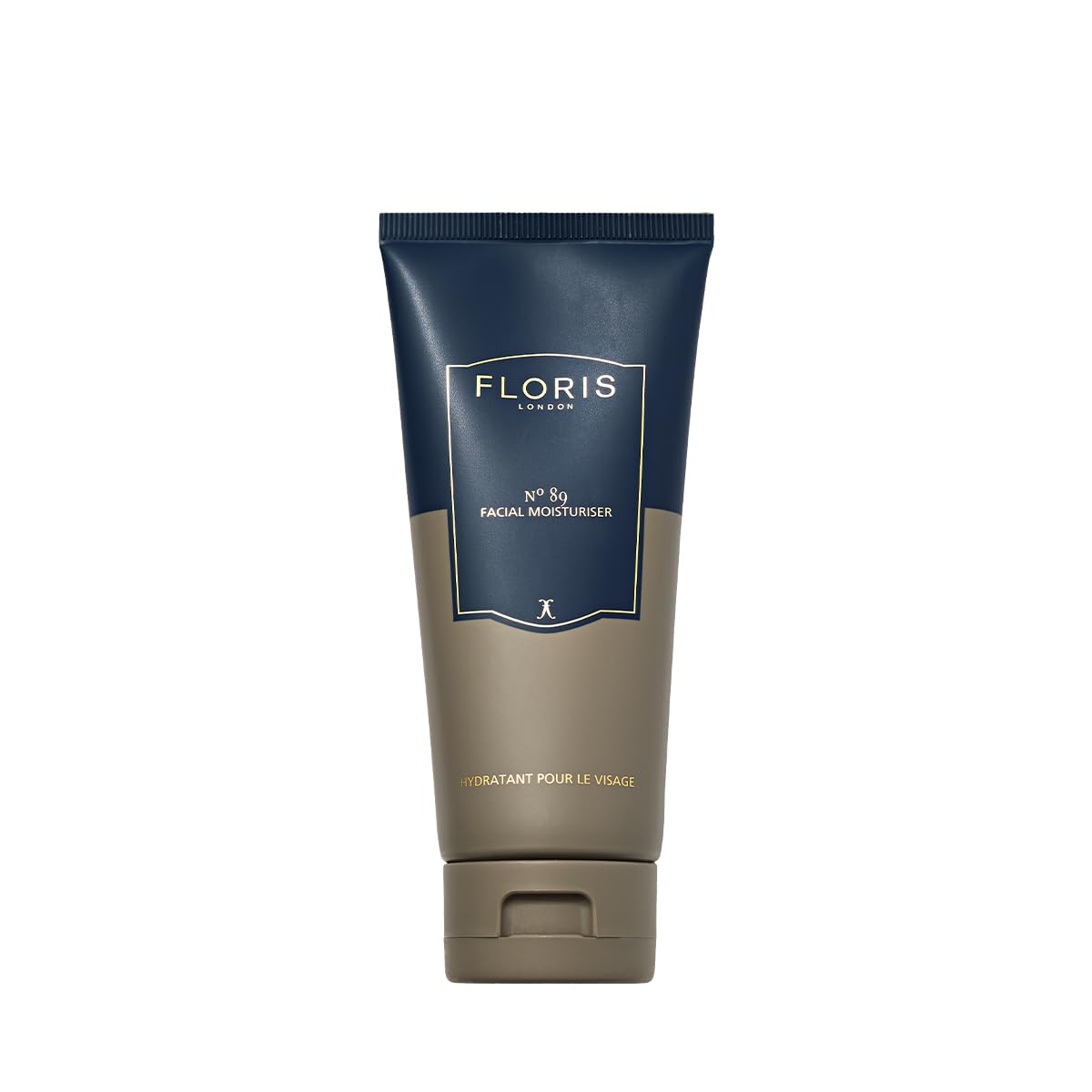 Floris London No. 89 Moisturiser (100 ml) | Enhanced with Orange, Bergamot, Lavender & Neroli | Lightweight Formula | Enriched with Borage & Rapeseed Oil to Soothe Skin | Classic Cologne Scent