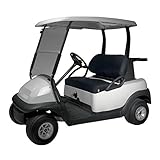 Classic Accessories Fairway Golf Cart Diamond Air Mesh Bench Seat Cover, Black