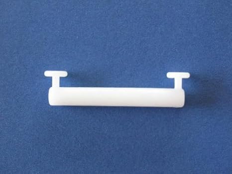 Schlaufengleiter 50 mm zum Dekorieren von Schlaufenschals an einer Gardinenstange oder Gardinenschiene, 10 Stück, 1010