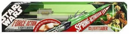 jedi spring action lightsaber