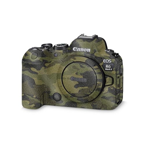 Glossy Glitter Camera Skin Compatible with Canon EOS R6 Mark II Camera (2022) -…