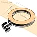 LED Ring Light for Live Streaming & YouTube Video Shooting, 6 inches Desktop Makeup Ring Light Dimmable for Photography Lighting, Smartphone, Studio with 3 Light Mode & 10 Brightness Level