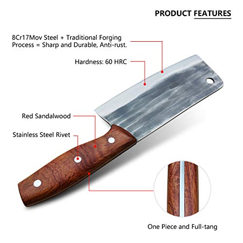 Kitchen Knife Asian Cleaver Knife Chef's Chopper Butcher Knives