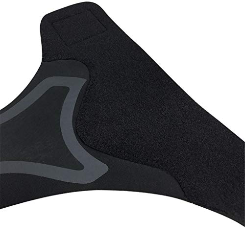 Mayunn Adjustable Elastic Ankle Support Sleeve Elastic Ankle Brace Guard Foot Support Sports - Reduce Sports Injuries, Recovery After Injury (Black) (B, S)