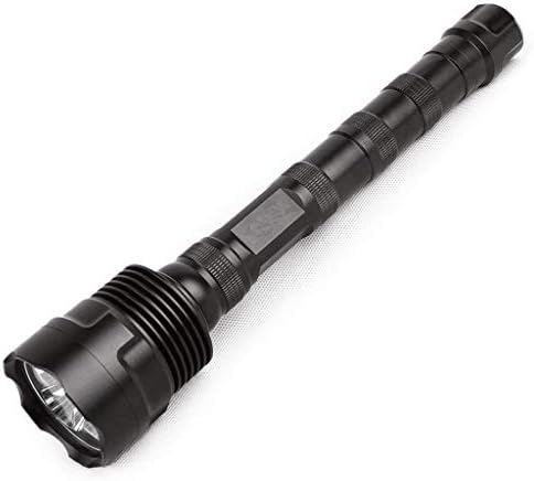 OPmeA LED Flashlight 5 Mode 10000 Lumens Super Bright Waterproof Flashlight Outdoor Activity Lighting