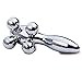 FIGHTART 4D 3D Roller Face Massager Face Lift Tool Firming Body Back Neck Joint with Jade Roller Eye Roller