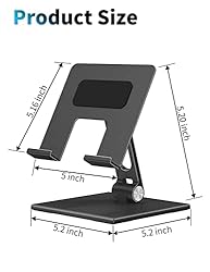 ALASHI Tablet Stand for Desk, Stable Tablet Holder