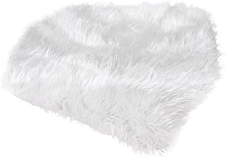 Shybuy Newborn Baby Blanket Photography Props, Infant Boy Girl Faux Fur Stuffe Background Photo Soft Blanket Wrap Rug