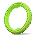 Fluffy Paws Dog Chewing Ring - Soft Rubber Ring Dental Chewing Teething Biting Chasing Training Toy for Small and Medium Dog Puppy - 7