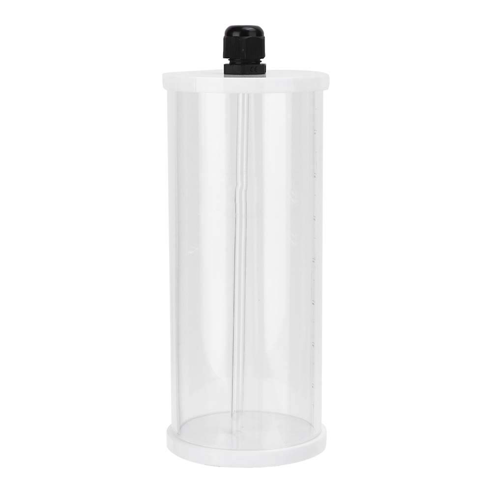 Fdit Acrylic Aquarium Liquid Container with Titration Barrel and Transparent Tube for Fish Tank Liquid Storage