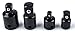 Bastex Impact Adapter and Reducer Set (4-Piece) for use with Impact Wrenches and Drills in Auto and Construction Work Set Adapter Sizes (3/8in. to 1/4) (1/2in. to 3/8) (3/8in. to 1/2) (1/4in. to 3/8)