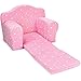 Sophia's Polka Dot Pull-Out Chair Bed for 18'' Dolls, Pink