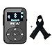 DeeFec Portable Clip Sport Bluetooth MP3 Player 8GB Lossless Sound Music Player with FM Radio Voice Recorder Supports Micro SD Card up to 64GB + Free Sport Armband (Black)