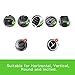 Generic Cell Phone Holder, Upgraded Gravity Auto-Clamping Air Vent Car Phone Holder for iPhone X Xs MAX Xr 8 8Plus 7, Samsung Galaxy S10 Plus S9 S8 Note 9 8 7, Google Pixel, LG(Black)