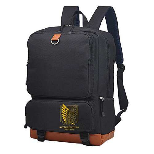 Rain's Pan Anime Attack on Titan Shingeki no Kyojin Cosplay Waterproof Backpack Laptop