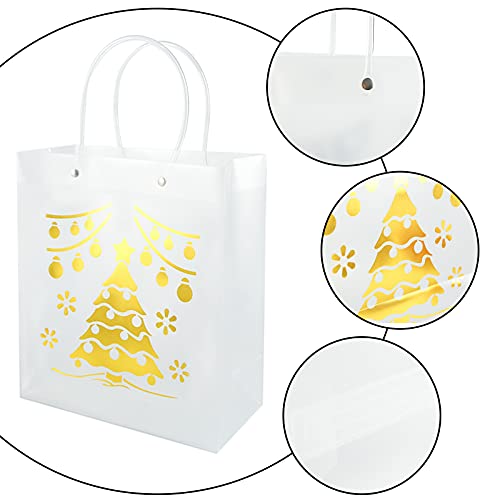 Shindel 9inch Christmas Gift Bag, 12PCS Christmas Bulk Set for Gifts