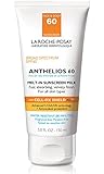 La Roche-Posay Anthelios 60 Melt-In Sunscreen Milk for Face and Body, Water Resistant with SPF 60, 5 Fl. Oz.