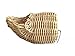 Handmade Rattan Nature's Nest Finch Birds 3x5 Inch