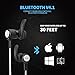 Bluetooth Headphones, Ylnnaeh Sports Wireless Earbuds Apt-X HD Stereo V4.1 Earphones for Sports Running Out Travel Mic/IPX7 Charging Case Bluetooth Headset Earphones S128 (Black)