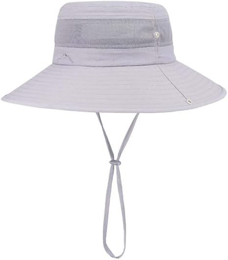 Amazon Co Jp ナイロンで調節可能なバケツ雨帽子 メンズ レディース 高校生のための調節可能なチンストラップ付きfishmen屋外キャップグレートサンハット夏フィッシャーマンキャップサンハットバケツスタイル Color Light Gray ホーム キッチン