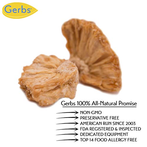 GERBS Dried Pineapple Unsweetened 2 LBS. Freshly Dehydrated