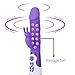 Rabbit Vibrator for Vagina - Dildo Vibrator Adult Toy - Sex for Couples - G Spot Vibrator Stimulator - Clit Vibrator - Suitable Male Sex Toy for Anal Play - Adult Toy for Couples, Purple, Lyps Lily