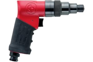 Chicago Pneumatic CP2780-1/4 Inch Hex Shank Air Screwdriver, Reversible, Positive Clutch, Pistol Handel, Non-Shut-Off-stall, 