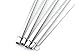 4 Stainless Steel Straws for Tervis Tumbler 24 oz Travel Insulated Clear Drinking Cup Lid CocoStraw Brand