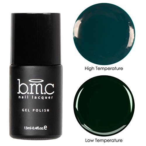 BMC Sultry Dark Emerald Green 2 in 1 Thermal Color Changing Gel Polish - Enchanted, Forest Shadows