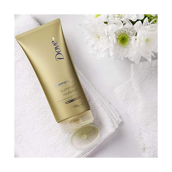 Dove DermaSpa Summer Revived Medium to Dark Gradual Self-Tan Body Lotion 200 ml