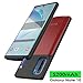 PunkJuice Galaxy Note 10 Battery Case, 5200mAh Fast Charging Extended Power Bank W/Screen Protector | IntelSwitch | Slim, Secure and Reliable Compatible W/Samsung Galaxy Note 10 [Red]