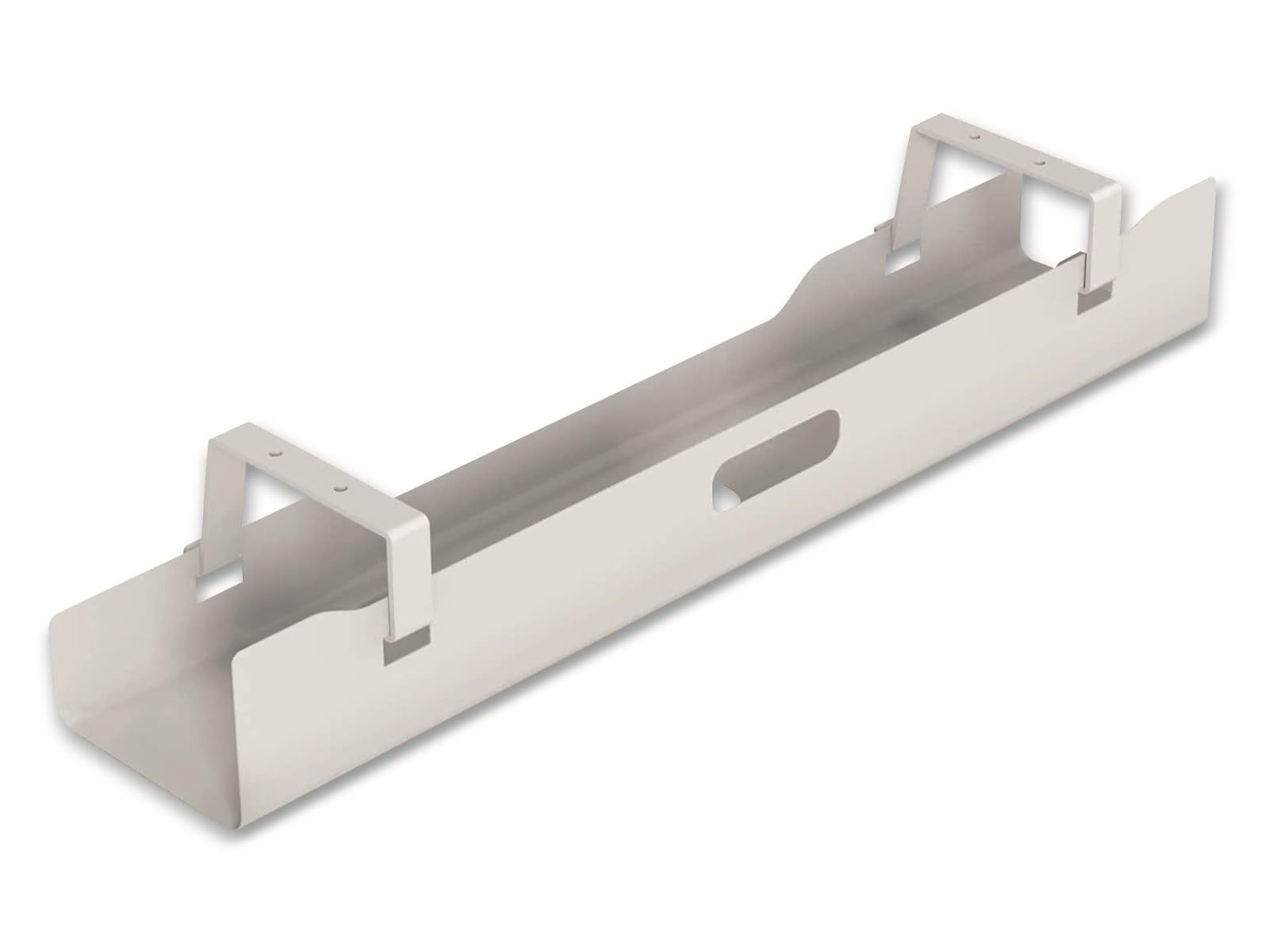 PureMounts® Desk Mount Cable Management with Under-Desk Mount - White