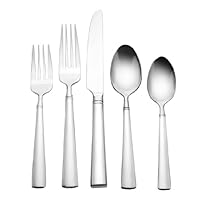 Reed & Barton 07952008 Perspective 65-Piece Flatware Set, Silver