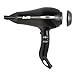 Berta Hair Dryer, 1875w Professional Salon Ionic Blow Dryer 4 Accessories with Nozzle/ Diffuser/ Comb Attachment, AC Motor Hair Dryer (Black)